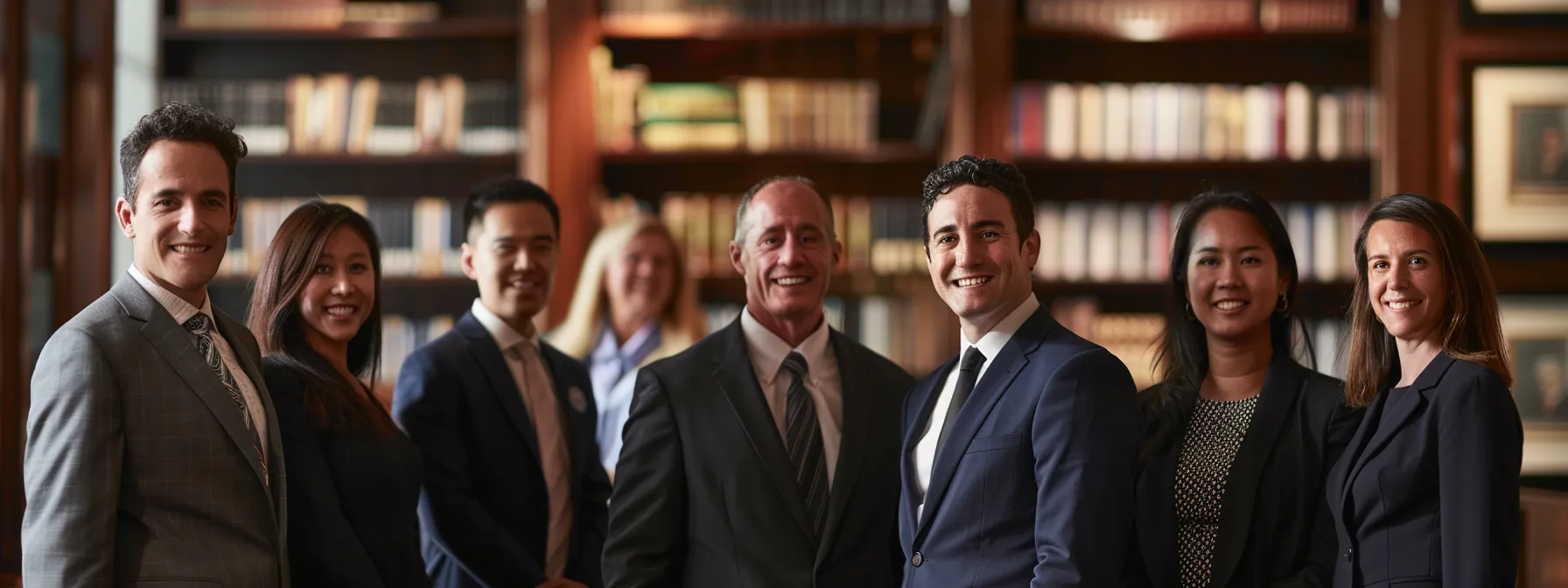 photos of group of lawyers